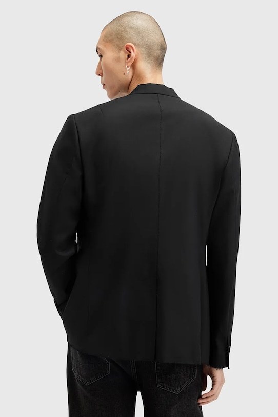 Одежда Пиджак с примесью шерсти AllSaints WREN M007QB чёрный