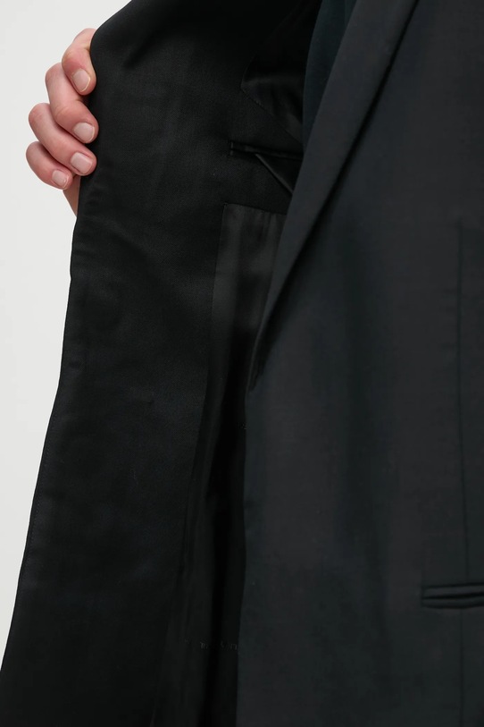 Heliot Emil geaca de lana SS25.M.04.048.BLK01