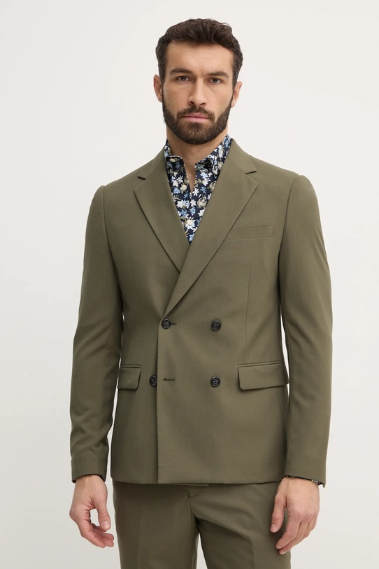 Odzież Lindbergh garnitur 30.61040DB.OLIVE zielony