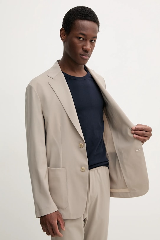 Шерстяной пиджак BARENA VENEZIA Camicia Mola GIU5057.478