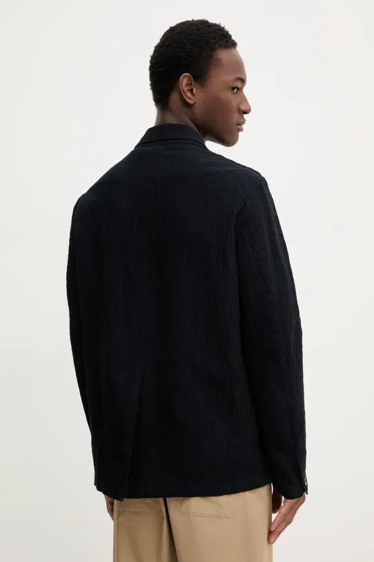 Одяг Піджак з домішкою льону BARENA VENEZIA Camicia Mola OSU5067.2768 темно-синій