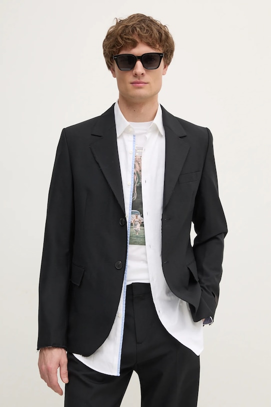 Піджак з домішкою вовни ZADIG&VOLTAIRE чорний WMBL00165.19W.001