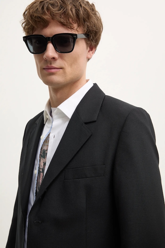 ZADIG&VOLTAIRE blézer gyapjú keverékből WMBL00165.19W.001 fekete