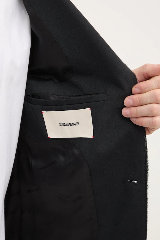 ZADIG&VOLTAIRE blézer gyapjú keverékből WMBL00165.19W.001