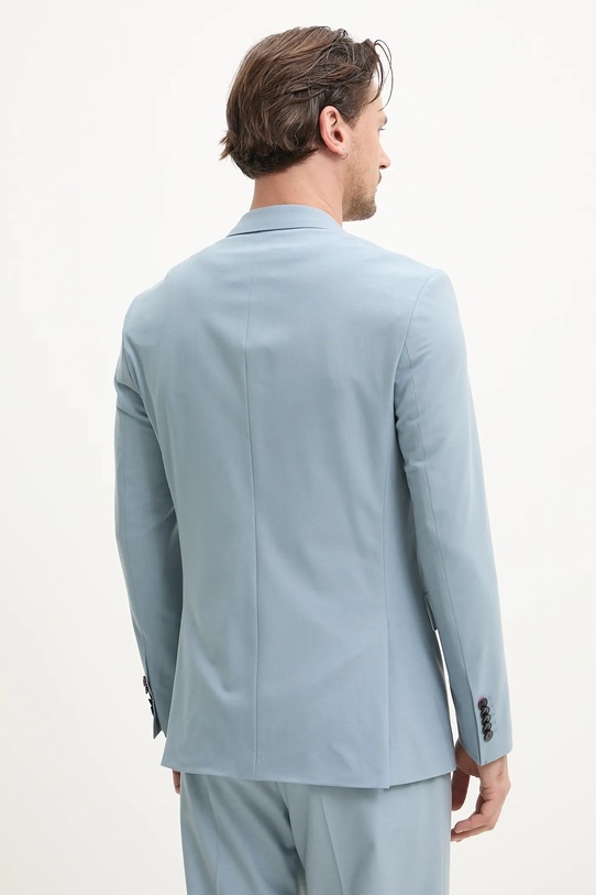 Odzież HUGO marynarka wełniana 50530143 niebieski