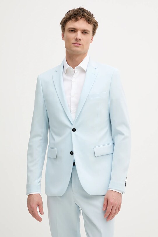 Lindbergh costum 30.61040.SOFT.BLUE albastru SS25