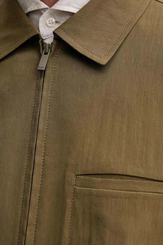 Льняная куртка BOSS 50540701