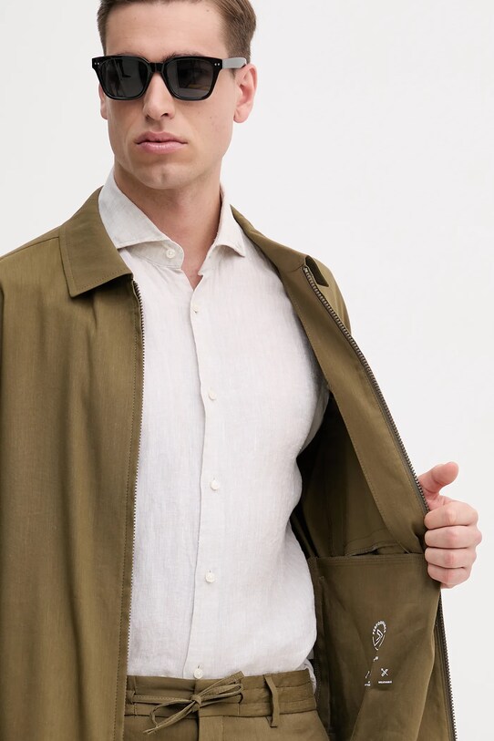 Льняная куртка BOSS 50540701
