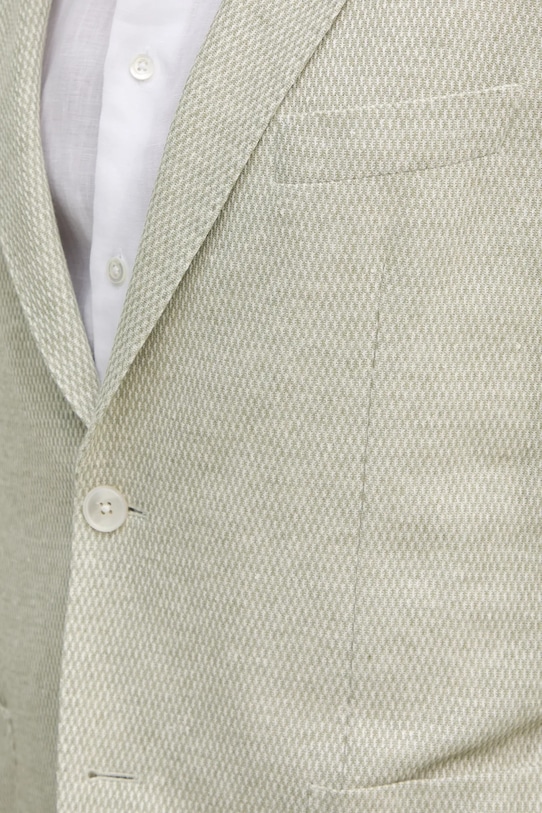 BOSS giacca in lino misto 50542639 beige