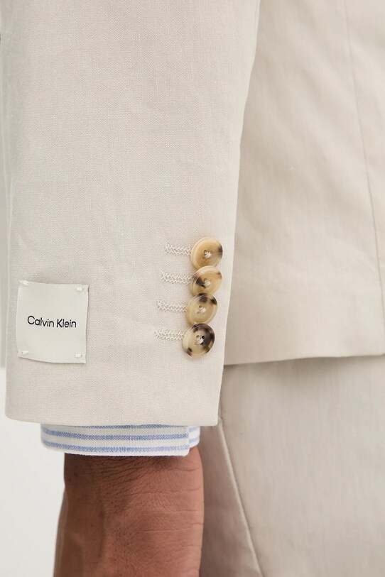Піджак Calvin Klein K10K114481 бежевий
