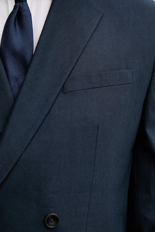 Σακάκι Calvin Klein K10K114481 σκούρο μπλε