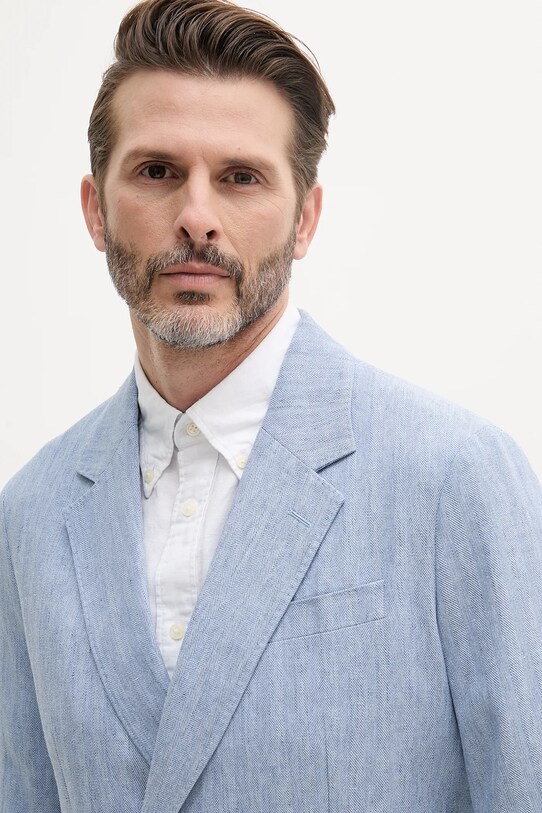 Tommy Hilfiger blazer din amestec de in albastru MW0MW38895