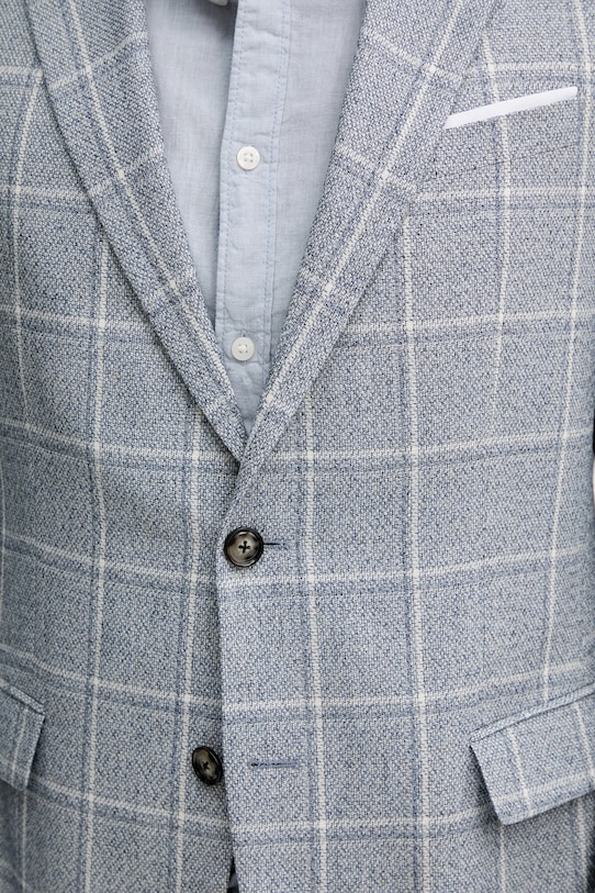 Sako s prímesou ľanu Joop! 30046564 sivá