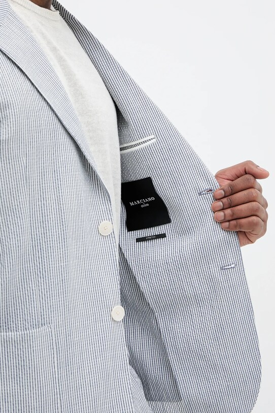 Blazer s příměsí vlny Marciano Guess 5GHN16.2314Z modrá