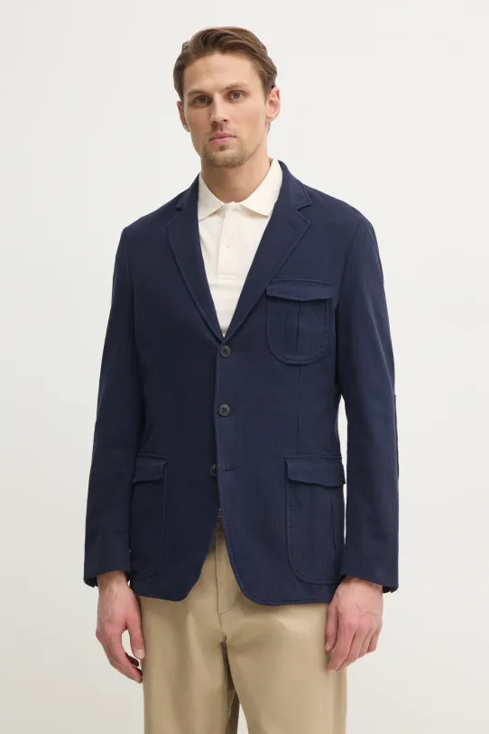 Hackett London sacou cu captuseala bleumarin HM443510R