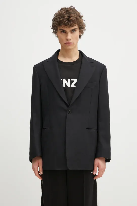 Needles giacca in lana Tuxedo lana nero QV094