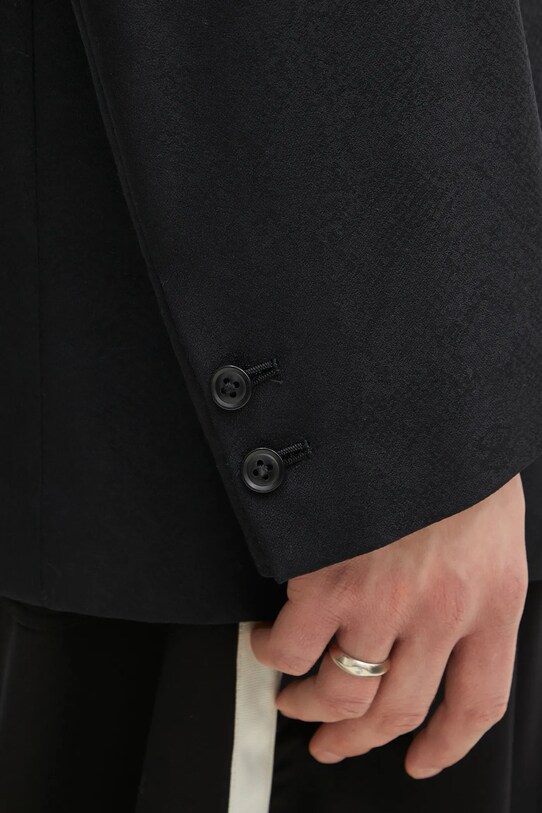 Needles marynarka wełniana Tuxedo czarny QV094