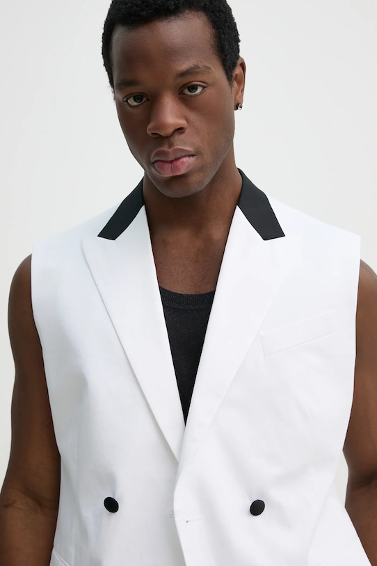 Γιλέκο Karl Lagerfeld KL STUDIO λευκό 552056.355420