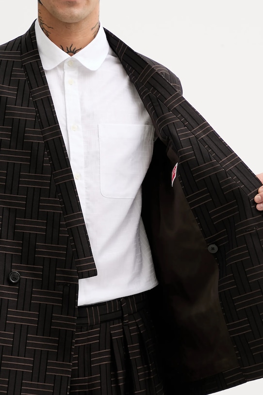 Kenzo marynarka wełniana FF55VE1309JT.90