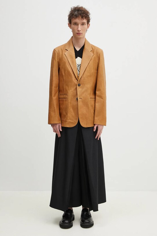 Our Legacy sacou de piele Opening M2259OBL