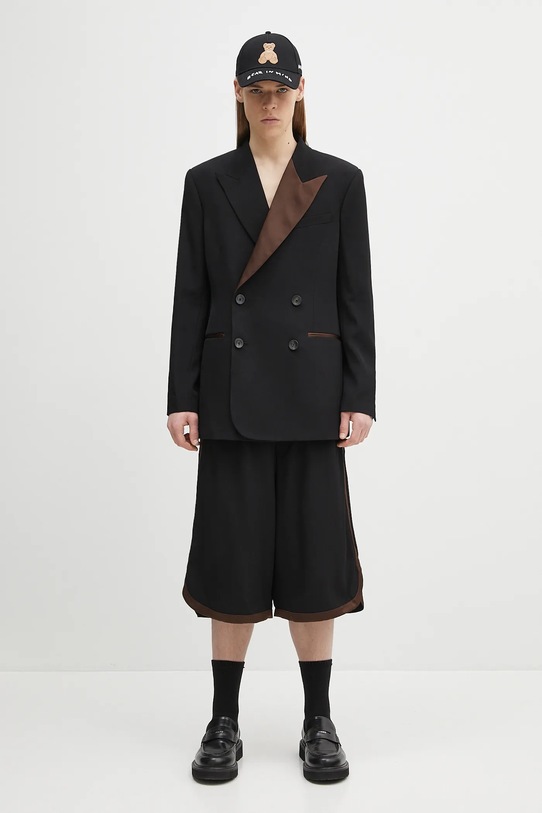 Μάλλινο σακάκι Wales Bonner Rise Tuxedo MS25JA05.WV03.999