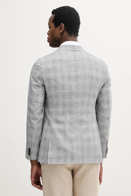 Odzież Michael Kors marynarka z domieszką wełny MK0SB01077 szary