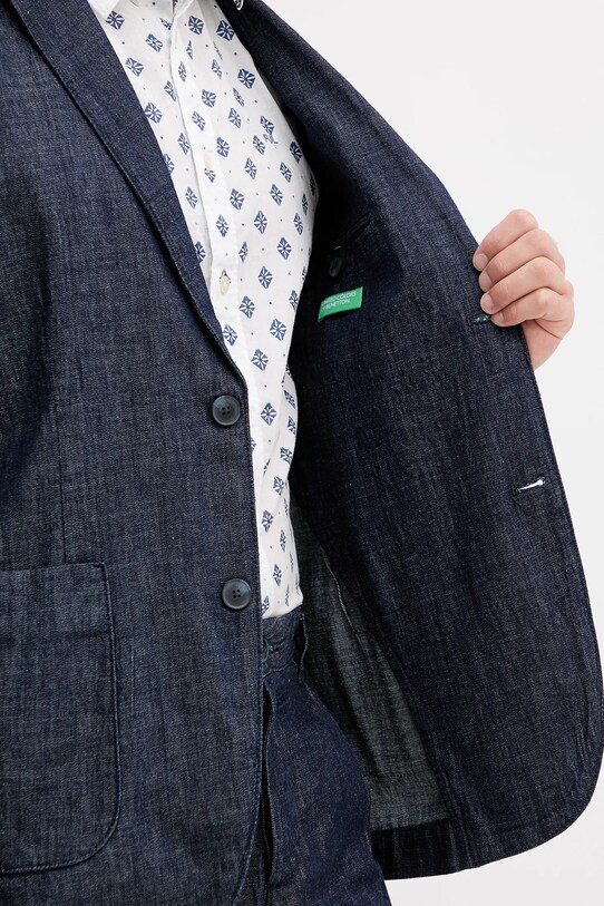 United Colors of Benetton jacheta denim 20QFUW01X
