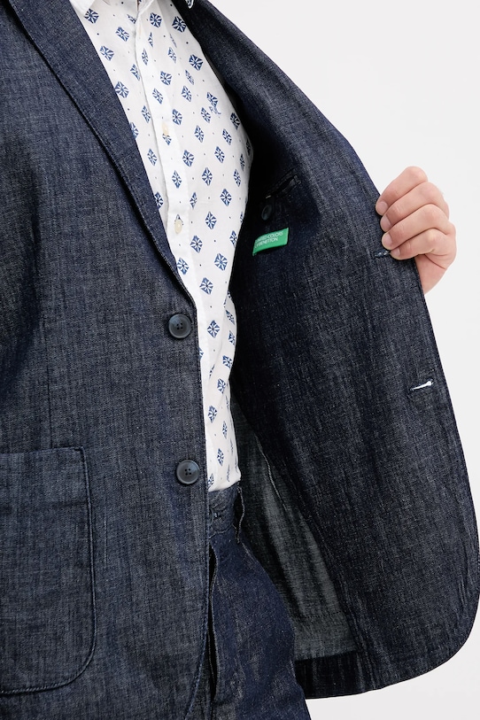 Джинсовий піджак United Colors of Benetton 20QFUW01X