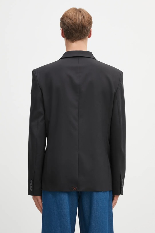 Clothing 032C wool blend blazer '032C Office Attire' S25.MRW.2001.000 black