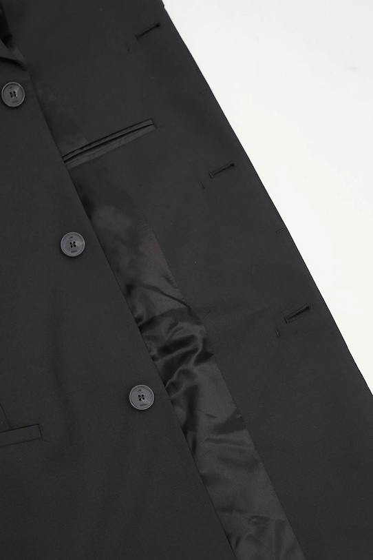 Μπλέιζερ με μίγμα μαλλιού 032C '032C Office Attire' S25.MRW.2001.000 μαύρο