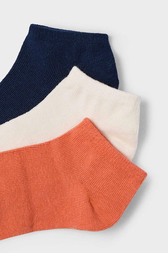 Παιδικές κάλτσες Mayoral 3-pack 10909.5K.Mini.PPYA πορτοκαλί SS25