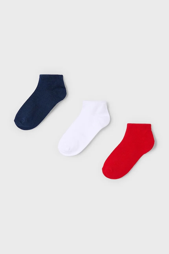 Mayoral sosete copii 3-pack sosete scurte rosu 10909.5K.Mini.PPYA