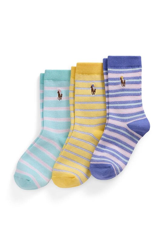 Детские носки Polo Ralph Lauren 3 шт длинные носки жёлтый 443969091001