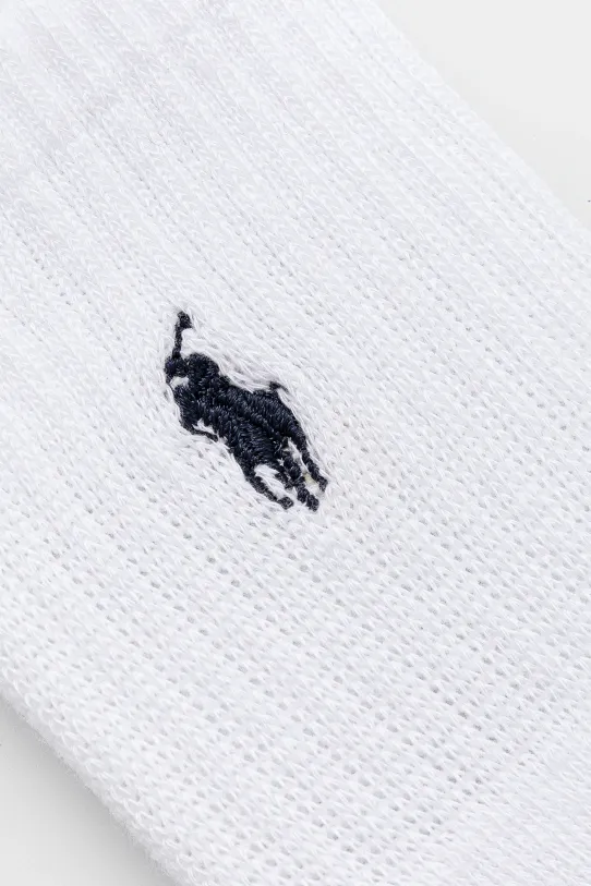 Detské ponožky Polo Ralph Lauren 6-pak 442974056001 biela SS25