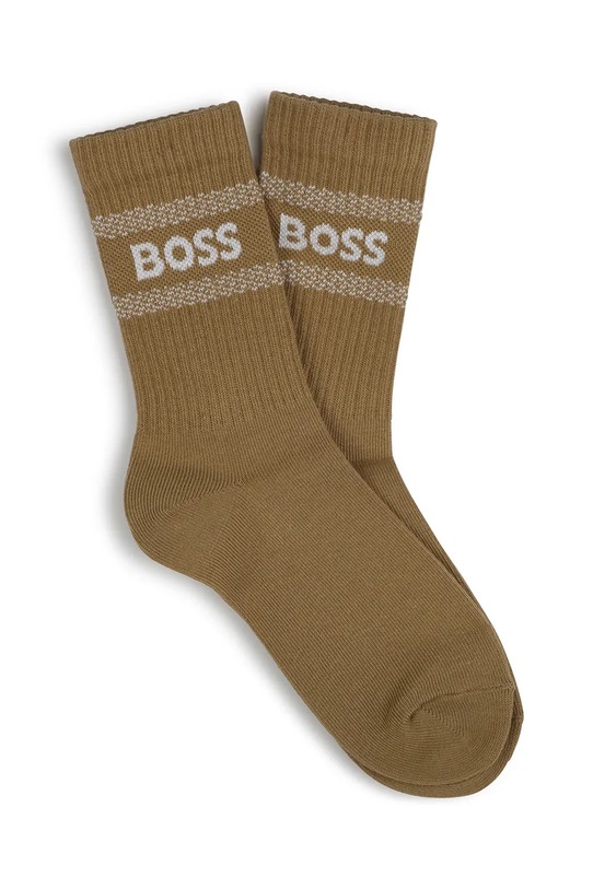 Chłopiec BOSS skarpetki dziecięce 2-pack J51738 szary