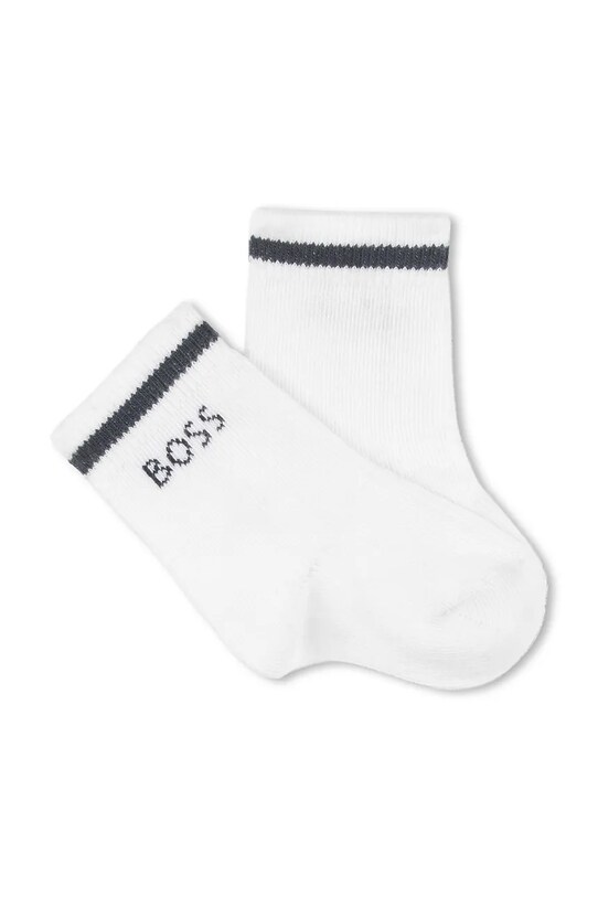 Chłopiec BOSS skarpetki niemowlęce 3-pack J51739 granatowy