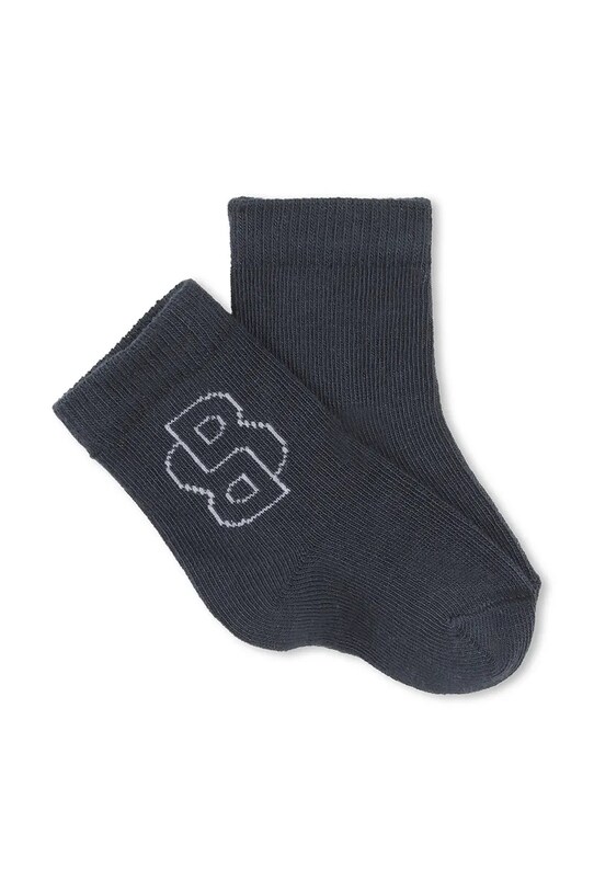 BOSS skarpetki niemowlęce 3-pack granatowy J51739