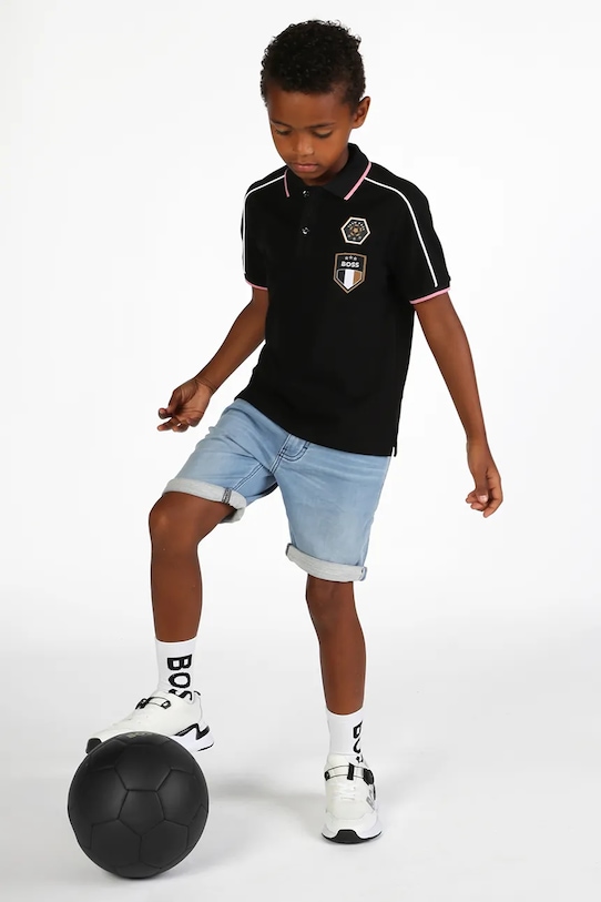 Detské ponožky BOSS 2-pak J51743 biela