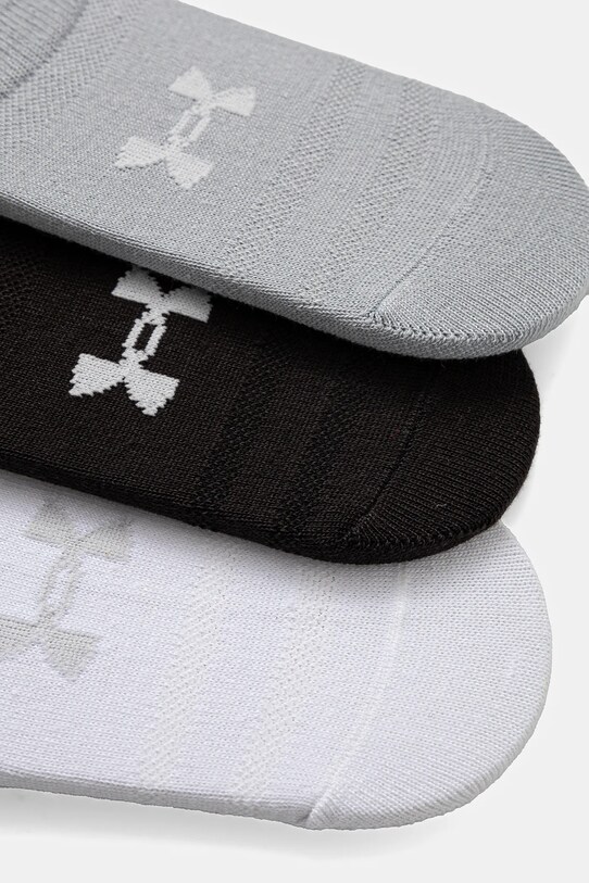 Ponožky Under Armour Yth Essential No Show 6pk 6-pak 1382610 čierna SS25