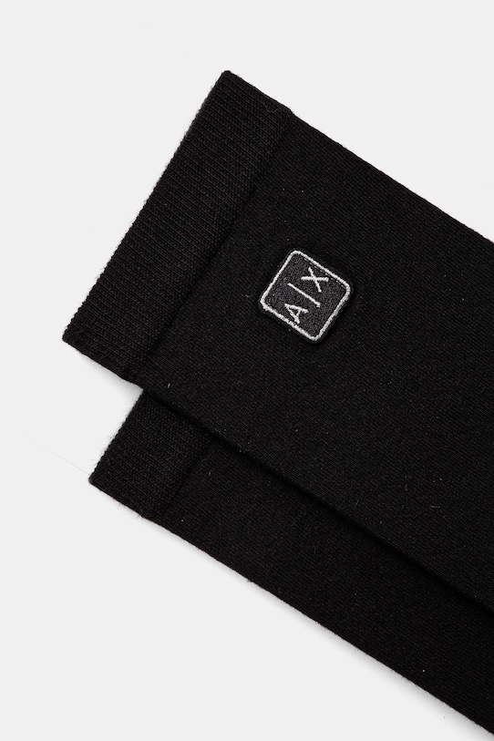 Nogavice Armani Exchange XW000001.AF11978 črna SS25