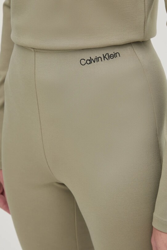 Calvin Klein Jeans pantaloni de trening verde J20J225089