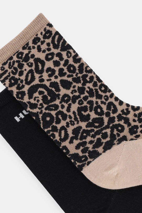 Ponožky HUGO 2-pack 50518979 černá SS25