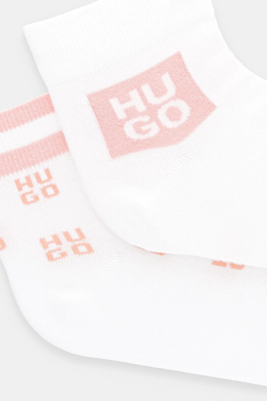 HUGO sosete 2-pack 50530501 alb SS25