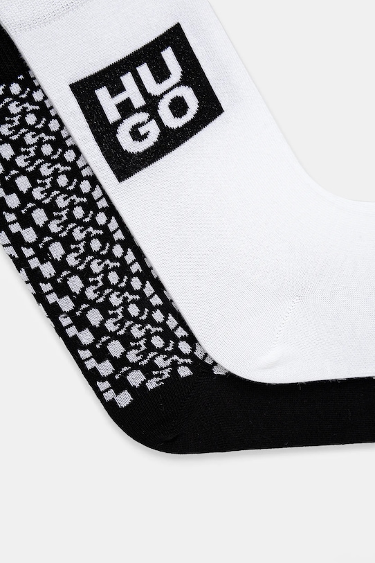 HUGO sosete 2-pack 50531223 negru SS25