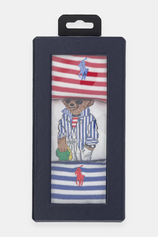 Odzież Polo Ralph Lauren skarpetki 3-pack 455972027 biały