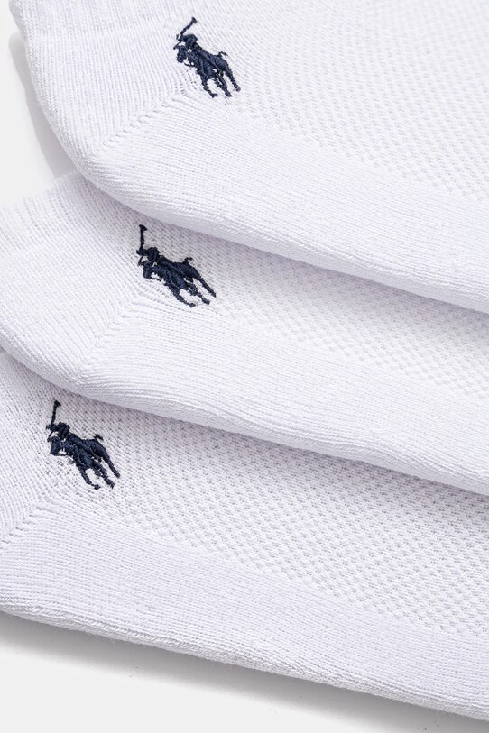 Polo Ralph Lauren șosete 3-pack 455972885 alb SS25