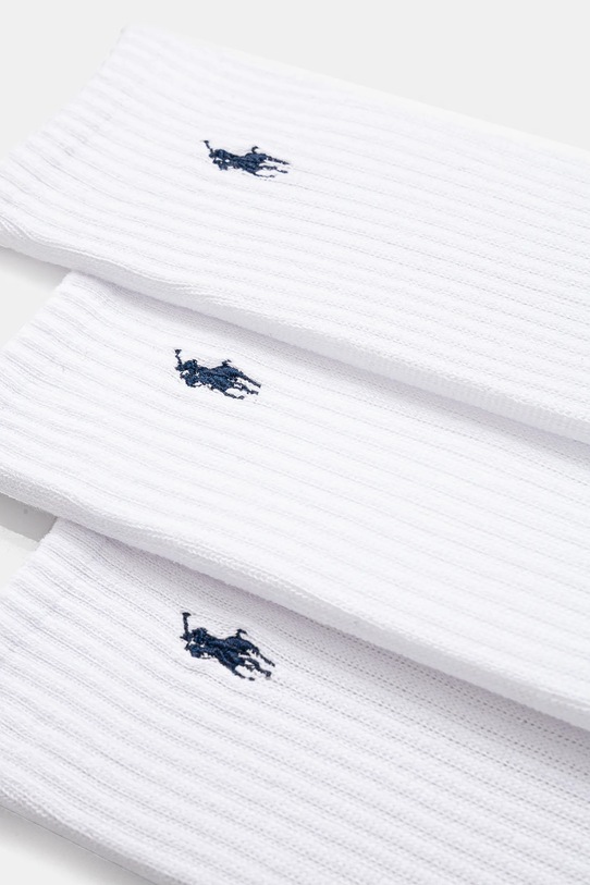 Polo Ralph Lauren skarpetki 3-pack 455918021 biały SS25