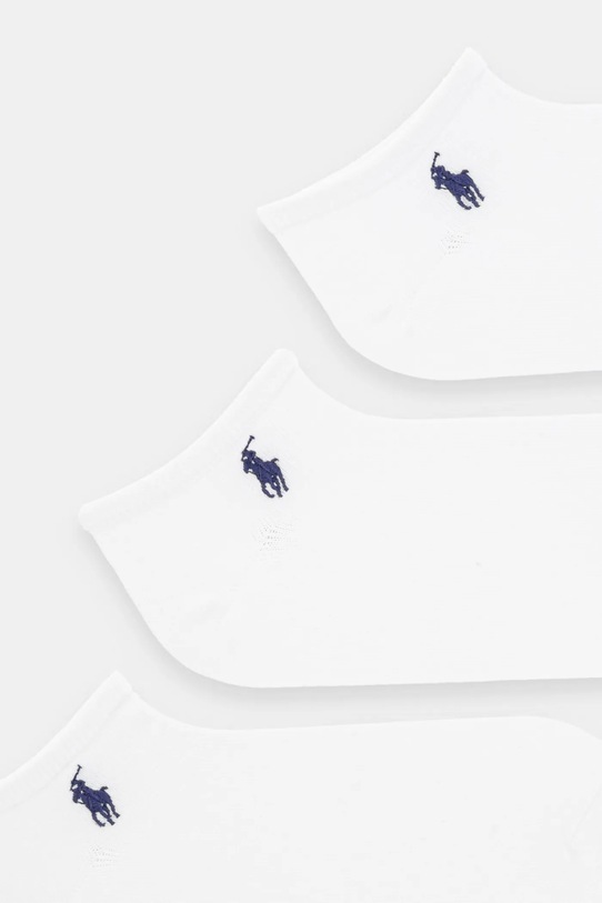 Polo Ralph Lauren calzini pacco da 3 455972888 bianco SS25