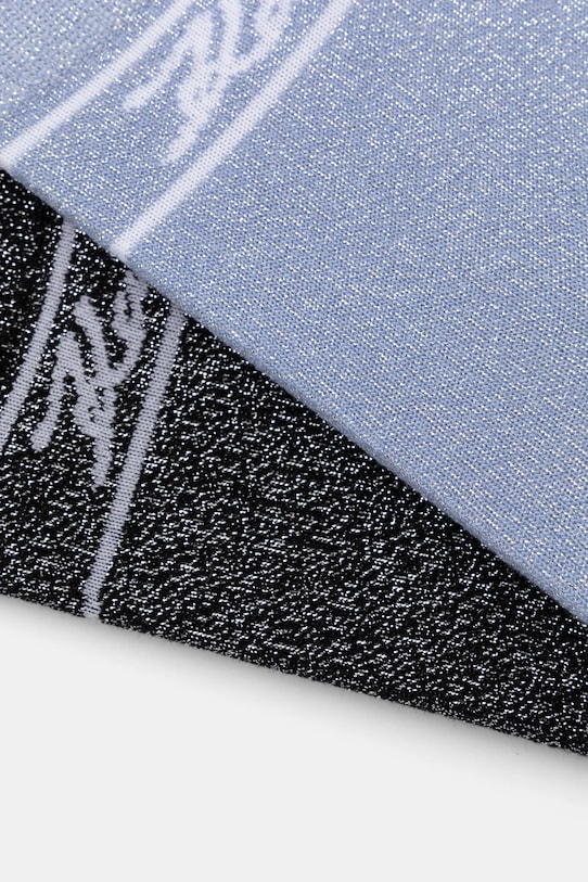 Karl Lagerfeld șosete 2-pack A1W47079 argintiu SS25