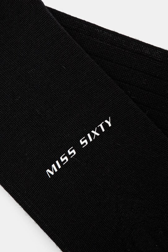 Μάλλινες κάλτσες Miss Sixty 6L4OJ8630000 μαύρο SS25